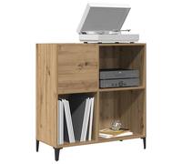 vidaXL Mobile Porta Dischi Artigianale 84,5x38x89 cm Legno Multistrato, Mobile per Giradischi, Porta Dischi, mobiletto Porta vinili
