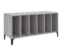 VIDAXL - Mobile Porta Dischi Grigio Sonoma 100x38x48cm Legno Multistrato