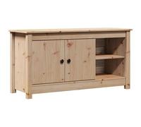 VIDAXL - Mobile Porta Tv 103x36,5x52 Cm In Legno Massello Di Pino