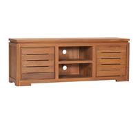 VIDAXL - Mobile Porta Tv 110x30x40 Cm In Legno Massello Di Teak