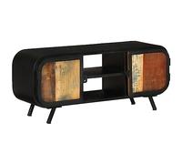 vidaXL Mobile Porta TV 110x30x45 cm in Legno Massello di Recupero