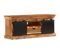 vidaXL Mobile Porta TV 110x30x45 cm in Legno Massello di Recupero
