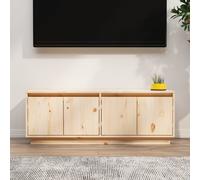 VIDAXL - Mobile Porta TV 110x34x40 cm in Legno Massello di Pino - SPEDIZIONE GRATUITA