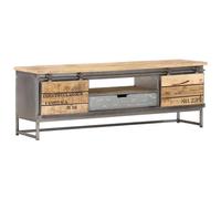 VIDAXL - Mobile Porta TV 120x30x40 cm in Legno Massello di Mango