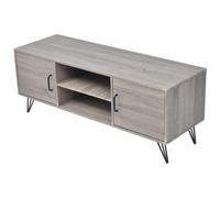 vidaXL - Mobile Porta TV 120x40x45 cm Grigio