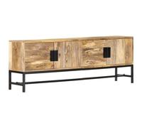 VIDAXL - Mobile Porta TV 140x30x50 cm in Legno Massello di Mango