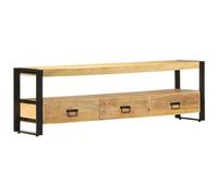 VIDAXL - Mobile Porta Tv 150x30x45 Cm In Legno Massello Di Mango