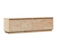 VIDAXL - Mobile Porta Tv 156x37x45 Cm In Legno Massello Di Pino