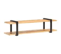 vidaXL Mobile Porta TV 160x40x40 cm in Legno Massello di Mango Grezzo