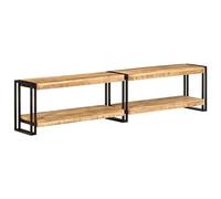AX Mobiletto TV 180x30x40cm Mango Soggiorno Supporto Multiuso Uffici News 356177