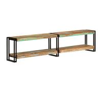 vidaXL Mobile Porta TV 180x30x40 cm in Legno Massello di Recupero