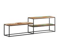 vidaXL Mobile Porta TV 180x30x50 cm in Legno Massello di Recupero