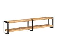 vidaXL Mobile Porta TV 200x30x40 cm in Legno Massello di Mango