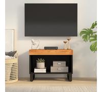 vidaXL Mobile Porta TV 60x33x43,5 cm in Legno Massello di Acacia