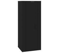 vidaXL Mobile porta TV a parete Nero 40x34,5x100 cm