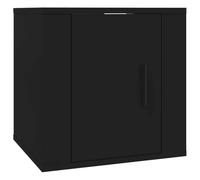 vidaXL Mobile Porta TV a Parete Nero 40x34,5x40 cm