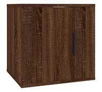 vidaXL Mobile Porta TV a Parete Rovere Marrone 40x34,5x40 cm