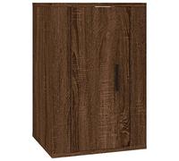 vidaXL Mobile Porta TV a Parete Rovere Marrone 40x34,5x60 cm
