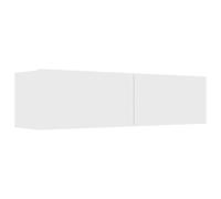 vidaXL Mobile Porta TV Armadietto Basso Credenza Consolle Unità Multimediale HiFi Madia Mobiletto Arredo Bianco 120x30x30 cm in Truciolato