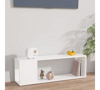 AX Mobiletto TV 100x24x32cm Soggiorno Salotto Multiuso Multimedia Ripiani 809161