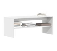 vidaXL Mobile Porta TV Bianco 100x40x40 cm in Legno Multistrato