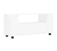 vidaXL Mobile Porta TV Bianco 102x34,5x43 cm in Legno Multistrato