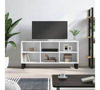 vidaXL Mobile Porta TV Bianco 103,5x30x50 cm in Legno Multistrato