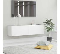 VIDAXL - Mobile Porta TV Bianco 120x30x30 cm in Legno Multistrato