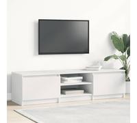 vidaXL Mobile Porta TV Bianco 140x40x35,5 cm in Legno Multistrato