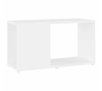 vidaXL Mobile Porta TV Bianco 60x24x32 cm in Legno Multistrato