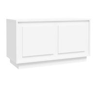 vidaXL Mobile Porta TV Bianco 80x35x45 cm in Legno Multistrato