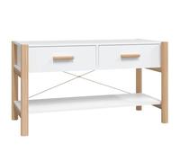 vidaXL Mobile Porta TV Bianco 82x38x45 cm in Legno Multistrato