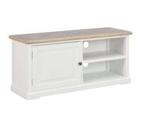 VIDAXL - Mobile Porta Tv Bianco 90x30x40 Cm In Legno