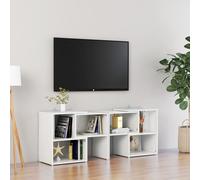 vidaXL Mobile TV Bianco Lucido 104x30x52 cm in Truciolato