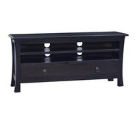 VIDAXL - Mobile Porta TV Caff Nero Chiaro 100x30x45 cm in Legno Mogano
