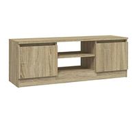 vidaXL Mobile Porta TV con Anta Rovere Sonoma 102x30x36 cm