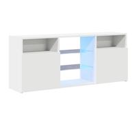 VIDAXL - Mobile Porta TV con Luci LED Bianco 120x30x50 cm - SPEDIZIONE GRATUITA
