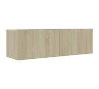 Mobile Porta TV Rovere Sonoma 100x30x30 cm in Legno Multistrato