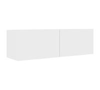 vidaXL Mobile Porta TV Credenza Consolle HiFi Buffet Madia Mobiletto Arredo Unità Multimediale Armadietto Basso Bianco 100x30x30 cm in Truciolato