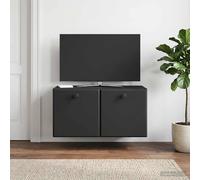 vidaXL Mobile Porta TV da Muro 59,5 x 31 x 30 cm Nero