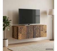vidaXL Mobile Porta TV da Muro 78,5 x 41 x 30 cm Legno antico