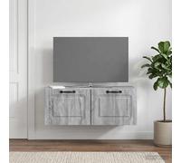 vidaXL Mobile Porta TV da Muro Grigio Sonoma 78,5 x 41 x 30 cm