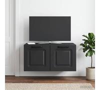 vidaXL Mobile Porta TV da Muro Nero 59,5 x 41 x 30 cm