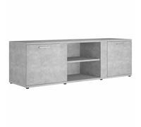 vidaXL Mobile Porta TV Grigio Cemento 120x34x37 cm in Truciolato
