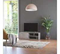 vidaXL Mobile porta TV Grigio Cemento 120x34x37 cm in truciolato