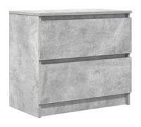 vidaXL Mobile Porta TV Grigio Cemento 60x35x54 cm in Legno Multistrato, credenza TV, Armadio Hi-Fi, Centro di intrattenimento, Mobile TV