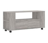 vidaXL Mobile Porta TV Grigio Sonoma 102x34,5x43 cm Legno Multistrato