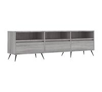 vidaXL Mobile porta TV Grigio Sonoma 150x30x44,5 cm Legno multistrato