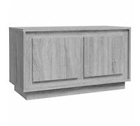 vidaXL Mobile Porta TV Grigio Sonoma 80x35x45 cm in Legno Multistrato