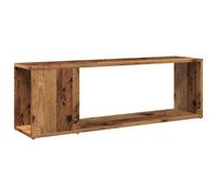 vidaXL Mobile Porta TV Legno Antico 100x24x32 cm in Legno Multistrato, credenza, Mobile Porta TV, Base per TV, credenze, mobili Porta TV, basi per TV
